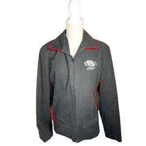 Chase Authentic's NASCAR Dale Earnhardt  Jr women's XL Black Zip Up Embroidered‎